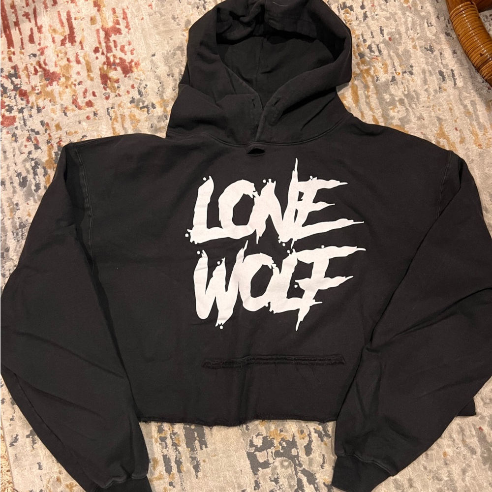 Crop top hoodie